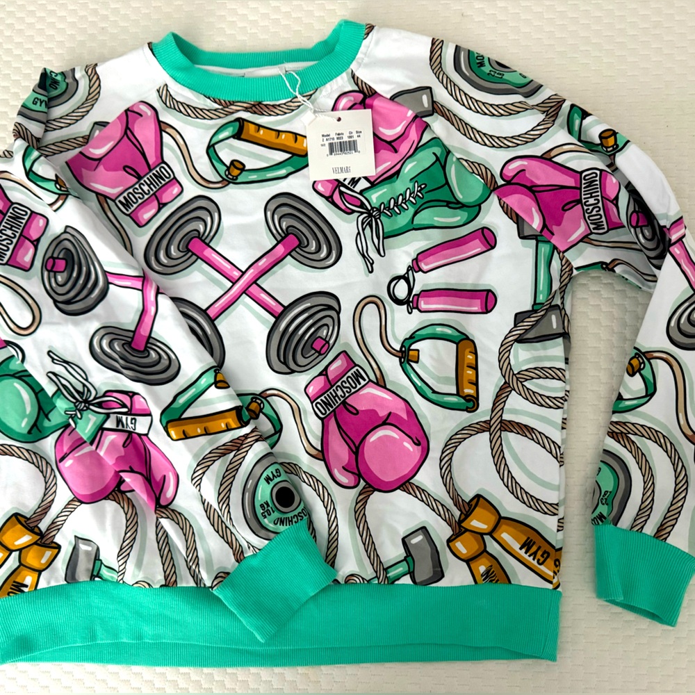 Rare vintage Moschino sweatshirt